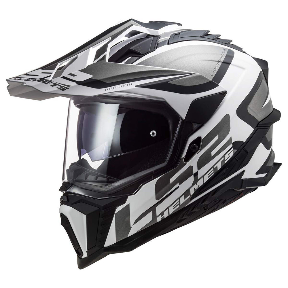 LS2 Explorer XT Adventure outer shell, durable fiberglass composite for rugged riding