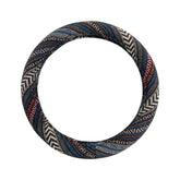 LSAUTO universal 15-inch ethnic Baja steering cover adds comfort and style