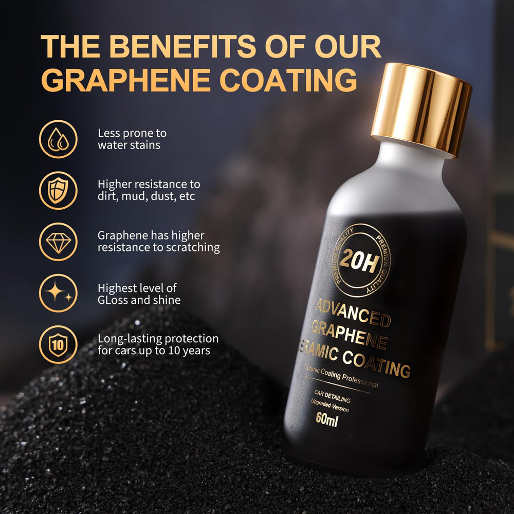 LSAVRUa graphene coating kit sponges for even, tidy application