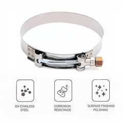 LSDZWORK heavy-duty intercooler hose kit suited for truck assemblies and roadside use.