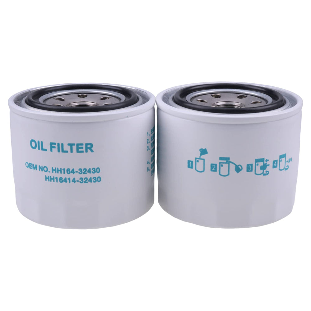 LSSOCH oil filter duo pack ready for Kubota compatibility and easy routine maintenance