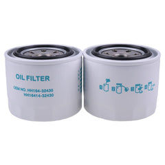 LSSOCH oil filter duo pack ready for Kubota compatibility and easy routine maintenance