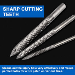 LSTOPGO tungsten-steel head resists wear for repeated puncture work.