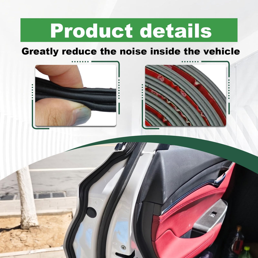 LTDCVTR weather seal helps reduce wind and road noise for a calmer cabin.