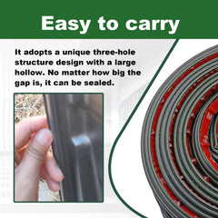 LTDCVTR universal-fit strip protects trunks, hoods, and doors from dust and leakage.