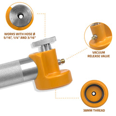 LUBEFLEX three-sixteenths-hose compatibility suits narrow fittings.