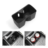 LUCKEASY center console water cup holder for Santa Fe fits snugly for spill-free driving