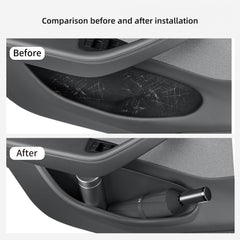 Luckeasy full-wrap design protects door edge and enhances look.