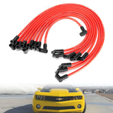 Lucky Seven 10.5mm spark plug wires with coil-end for HEI ignition.
