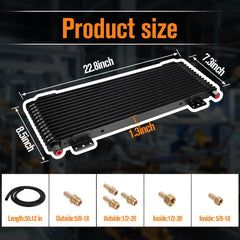 Lucky Seven 40k cooler fins close-up highlights robust heat dissipation.