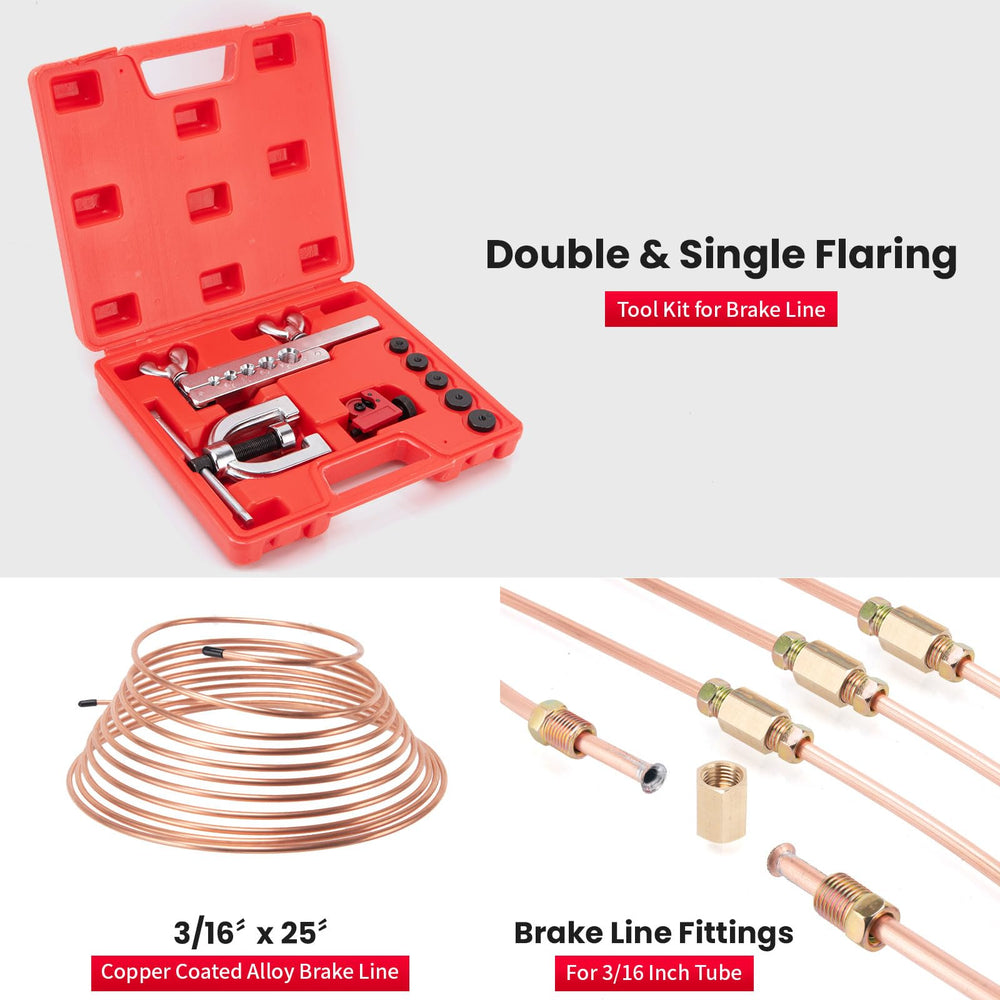 Lucky Seven flaring tool supports single and double flares for leak-free installs