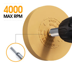 LuckyGuard simple operation with arbor for quick setup on drill.