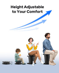 LuckyNov soft-seat cushion detaches for easy cleaning and cozy seating.
