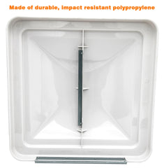 LuckySlycyc vent cover doubles as a camper skylight cover option