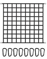 LuckyStraps flat bungee cargo net expands from 4x4 to 10x10 for versatile securement.
