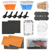 LUVCOSY 223-pcs card care kit box keeps supplies organized for card maintenance.