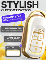 Lucrum Honda Civic key fob cover combines protection with a sleek non-slip grip