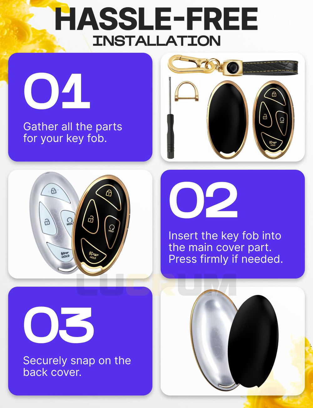 Lucrum Hyundai fob compatibility guide confirms exact fit