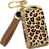 Lucrum Mazda CX-5 keyfob cover front view protects your fob with a stylish finish.
