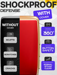 Full body TPU protection shields Mazda key fob from everyday wear.