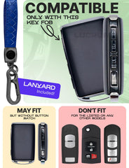 Lucrum TPU key fob case provides full body protection for daily use.