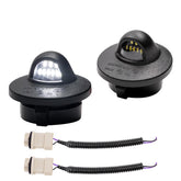 LUDARM LED license plate light assembly with even white glow for clearer plates