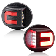 LUDARM LED license plate light assembly for Ford trucks improves rear visibility