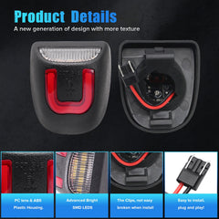 LUDARM LED license plate light for Avalanche and Escalade Ext supports clear nighttime visibility