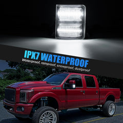 LUDARM LED tow mirror light with a clear lens for crisp illumination