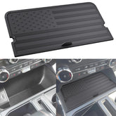 Lugdtime center console cover for Ford F-150 front pocket fits snugly and keeps items organized.