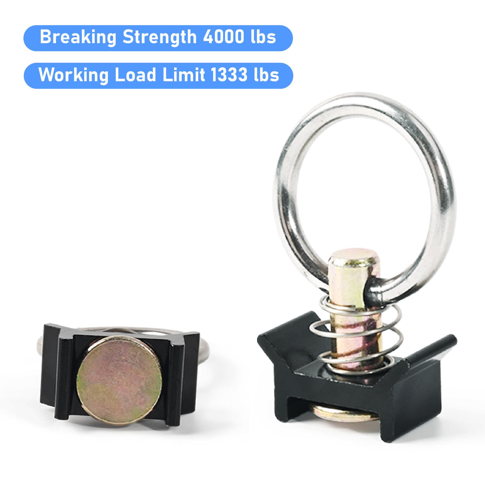 Aluminum base and stainless steel O-ring provide durable construction