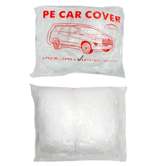 LuliKa universal fit disposable cover protects interior and paint from weather