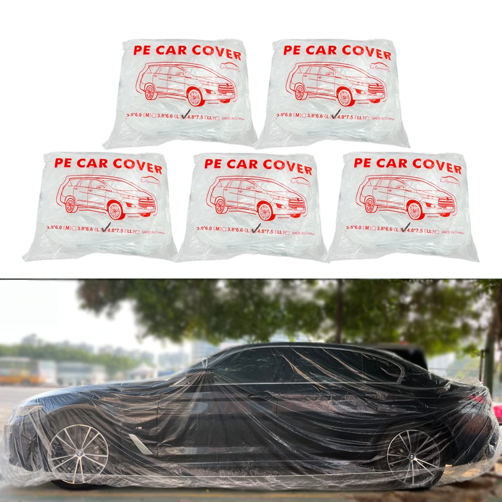 LuliKa disposable plastic cover used under cloth for scratch resistance