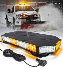 LUMENIX 56 LED roof top strobe amber beacon boosting high visibility for roadside use