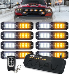 LUMENIX grille strobe front light enhances nighttime signaling for trucks