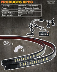 LUMENIX warning lights enhance safety on construction sites, highways, and work zones.