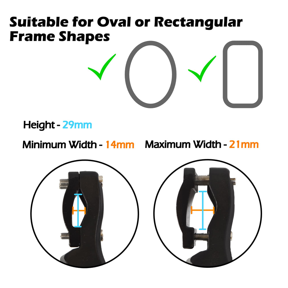Lumintrail kickstand allows any-angle stance for level or uneven ground.