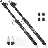 LUMITECO extended reach dual-head gauge for hard-to-reach valves, with accurate readings.