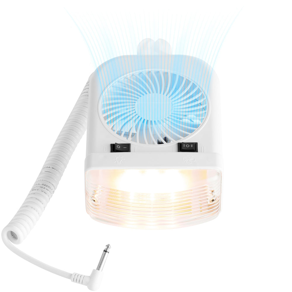 Lumitronics RV bunk light brightens the space for reading