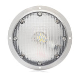 Lumitronics RV round light base for durable mounting on trailers