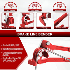 Luney brake line fittings and unions for reliable high-pressure connections.