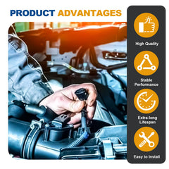 Lunwag coil pack installed in engine bay for Cadillac/Chevy/GMC
