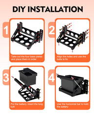 Lupar mounting bracket used on marine trailers ensures stable positioning for reliability