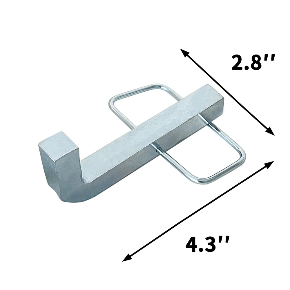 Lusheer heavy-duty steel L-Pins show robust build for reliable trailer connections