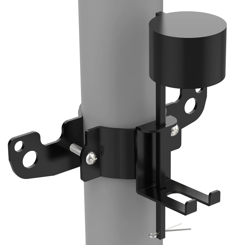 Lusheer trailer jack compatibility fits 2in and 2-1/4in jacks for quick mounting.