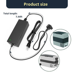 Lusperi AC car fridge cord for Iceco provides dependable power on journeys