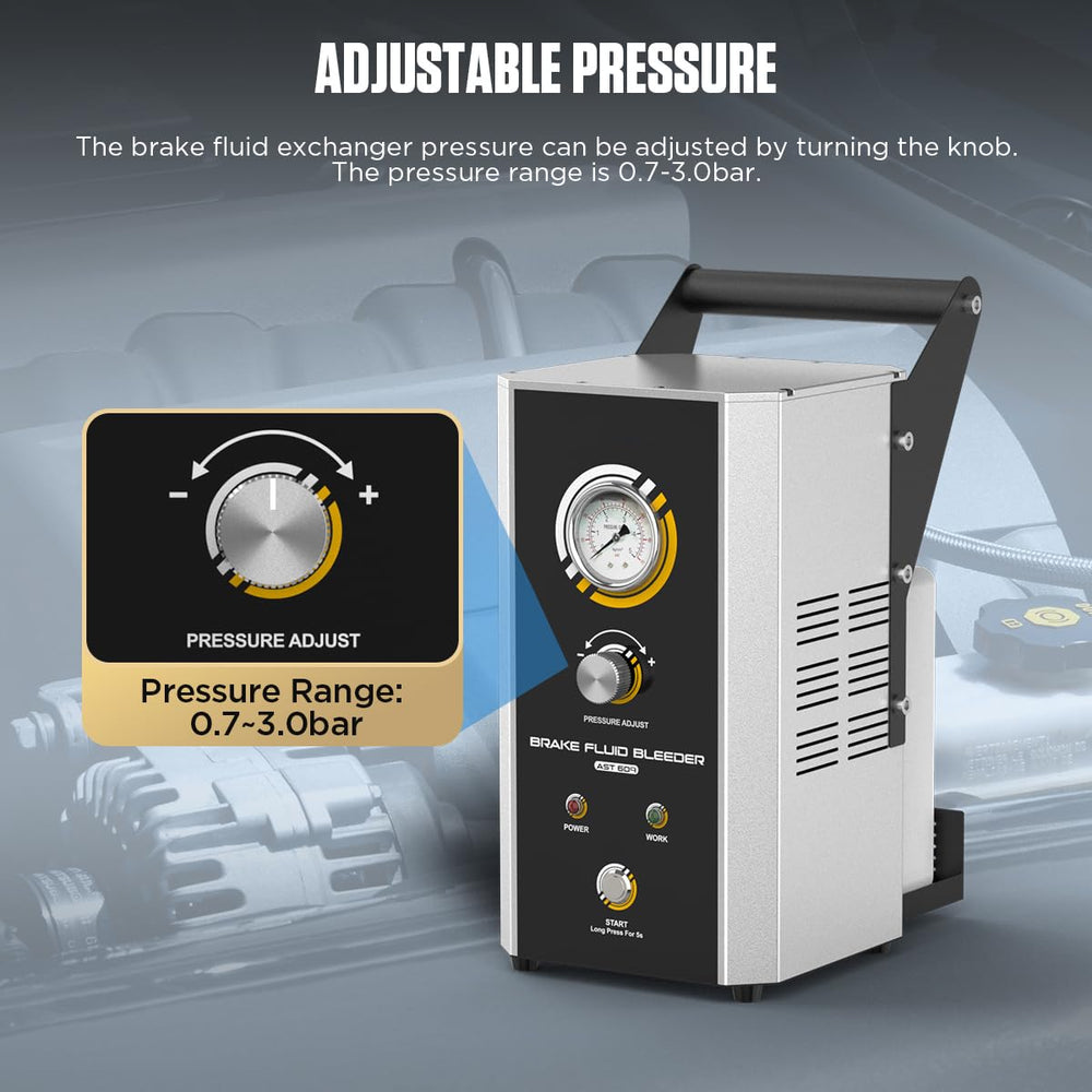 LUTIFIX AST609 bleeder with adapters for multiple vehicle models