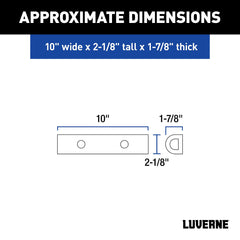 LUVERNE bumper guard side view demonstrates versatile protection.