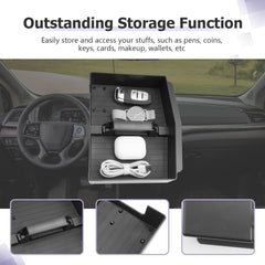 LUWU glove box tray bottom liner reduces noise and protects items