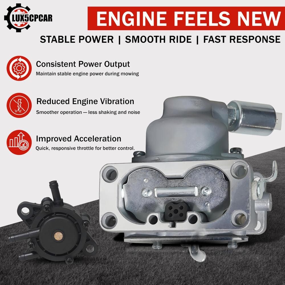 Lux5CPCAR carburetor replacement on John Deere D-series for reliable operation